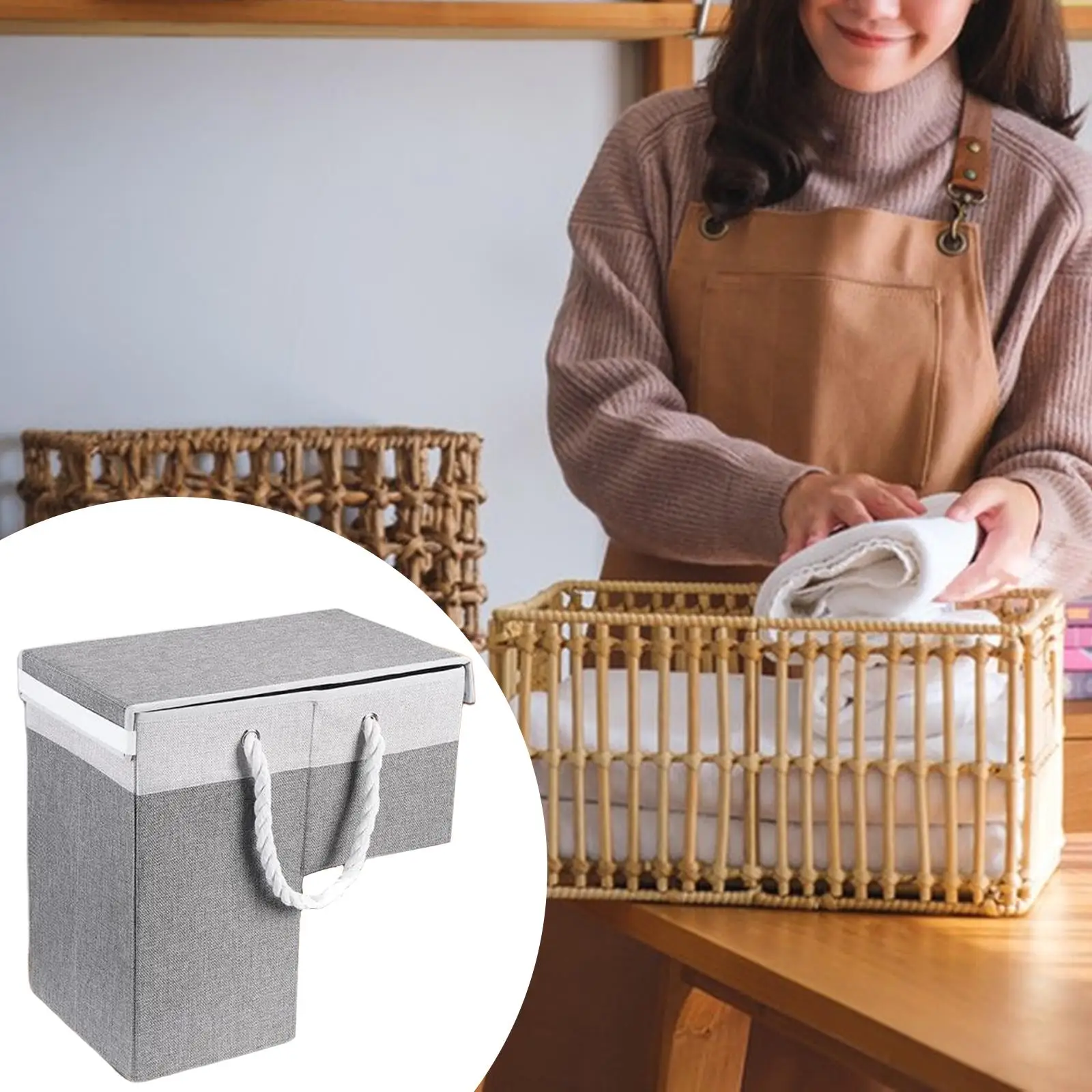 Stair Basket Modern Foldable Storage Bin Stair Step Basket for Toiletries Books Toys Snacks Household Items Stair Basket Modern Foldable Storage Bin Stair Step Basket for Toiletries Books Toys Snacks Household Items