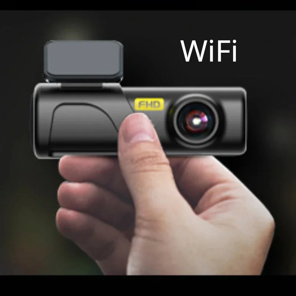 

Автомобильный видеорегистратор с Wi-Fi и камерой