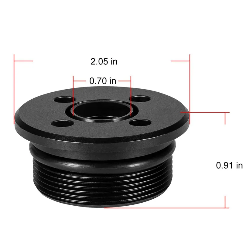 48630-96J01 Trim Cylinder Cap Rebuild Kit with Seals Fit For Honda Suzuki Yamaha 115-300 HP / 90-250HP 2 & 4 Stroke - 2 Pack