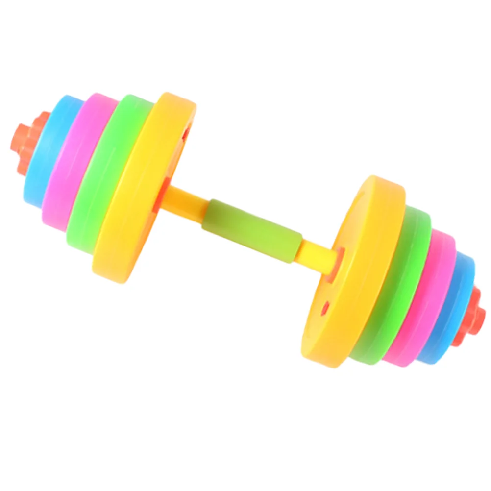 Toy Exercise Dumbbells Kids Training Equipment Adjustable Small Weights Women Gym Plastic Child Gift Children Barbells