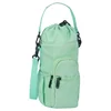 Water Bottle Bag Portable Pouch with Shoulder Strap Water Bottle Holder Phone Pocket Water Hiking Travel Bottle Kettle Carrier 2