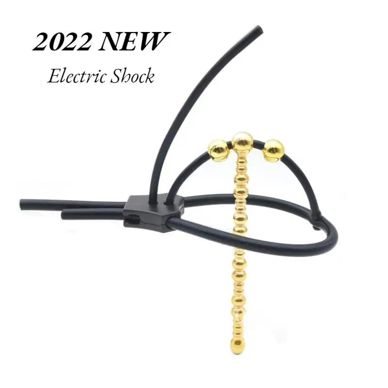 Electric Shock Urethral Gay Rod Male Silicone Ring Horse Eye For Plugging Catheter Stimulation Men Sex Dilator Urethra Adult Toy