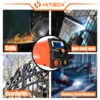HITBOX 2 IN 1 ARC Tig Welding Machine, 220V 140A Stick Welder with Synergic Control, Mini Welder with LCD Digital Display 5