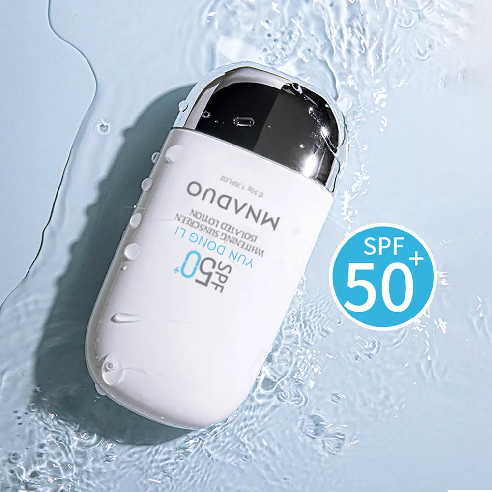 Whitening UV Sunscreen Cream SPF50+ Sunblock Moisturizing Anti Aging Dust Oil Control Reduce Melanin Skin Care facial sunscreen lotion