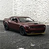 1:24 Dodge Challenger SRT Alloy Sports Car Model Diecasts Metal Toy Vehicles Car Model High Simulation Collection Kids Toy Gift 1