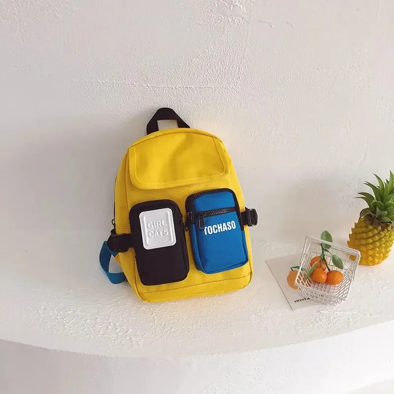 Children's backpack Kindergarten Boys New Fashionable School Bags  Girls  3-6Years Old Baby Trendy Versatile Backpack 4