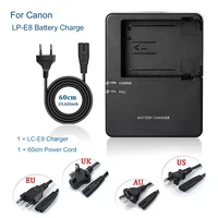 LC-E8 Battery Charger for Canon LP-E8 - Compatible with EOS 600D 650D 700D 550D,Rebel T2i,T3i,T4i,T5i; Kiss X4, X5, X6i Camera