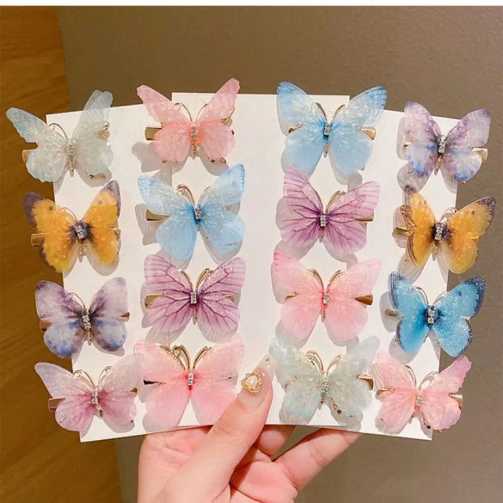 Colorful Plastic Hair Clips for Kids Daily Hair Accessories