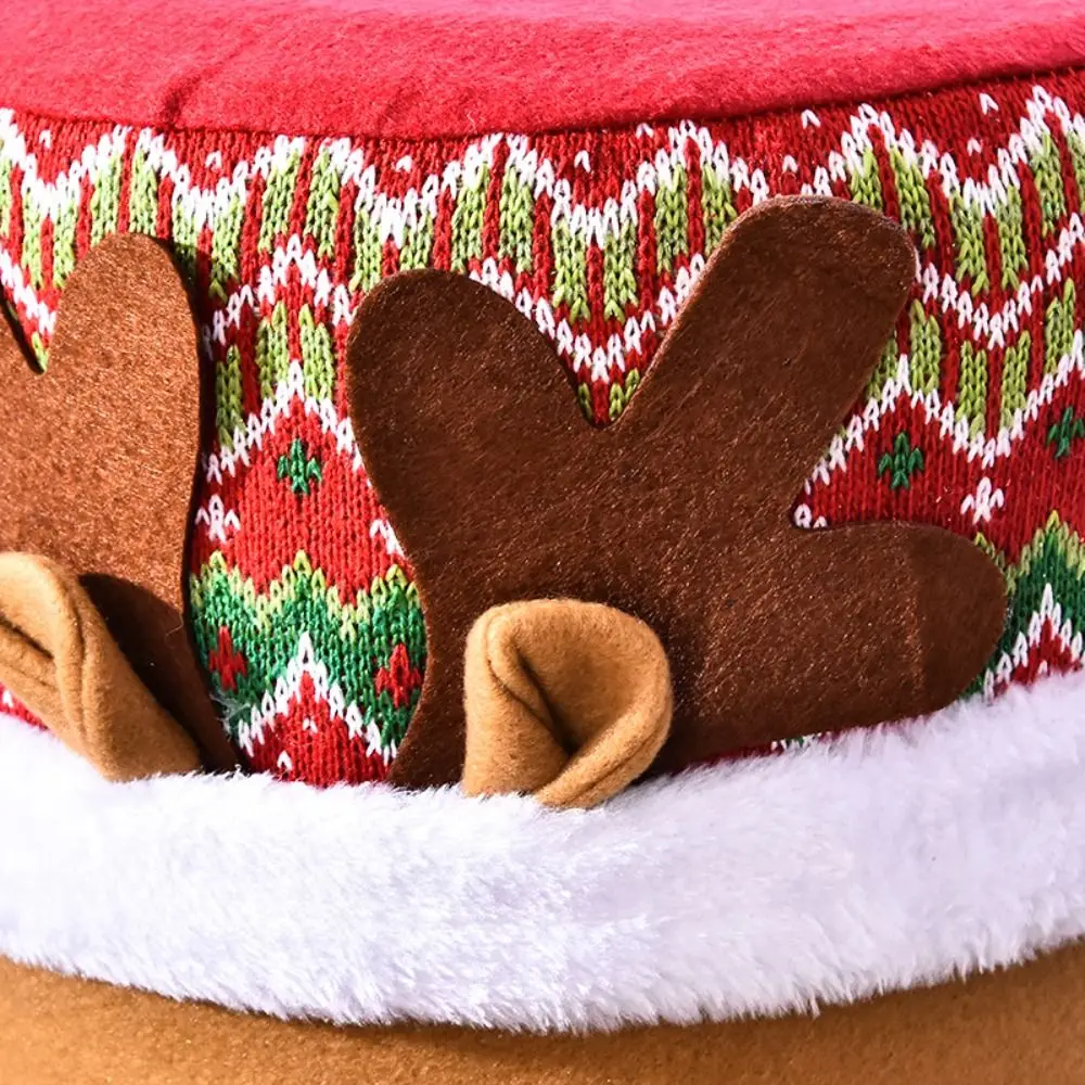 High Stretchy Water Dispenser Bucket Cover Cartoon Dustproof Water Bottle Cap Christmas Decoration Drinking Barrel Dust Cover