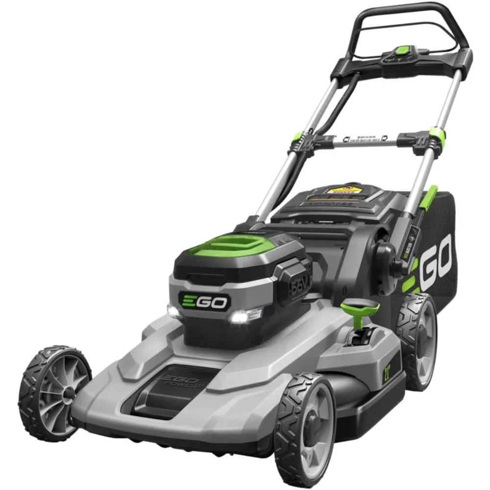 

Power+ LM2101 21-Inch 56-Volt Lithium-ion Cordless Lawn Mower 5.0Ah Battery and Rapid Charger Included