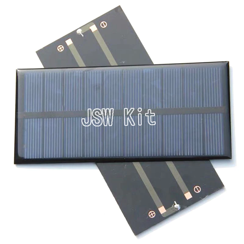 Smart Electronics Pannello Solare 1W 5V Elettronico Fai Da Te Piccolo Pannello Solare Per Caricabatterie Per Telefono Cellulare Giocattolo Leggero Per