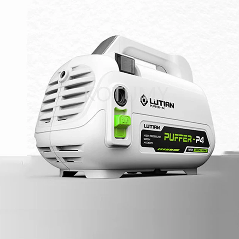 휴대용 고압 세차기 물총 키트, 가정용 정원 바닥 클리너, IPX5 방수, 1400W, 220V