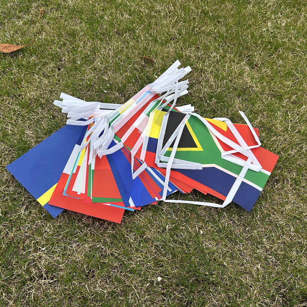 2026 Football Cup Flag 14x21cm Small World Flag Hanging Flag Bar Store Supermarket Cup banner for decoration - Image 5