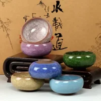 Handmade Ice Crack Ceramic Candlestick  DIY Decorative Candle Holders for Home Party Wedding 3