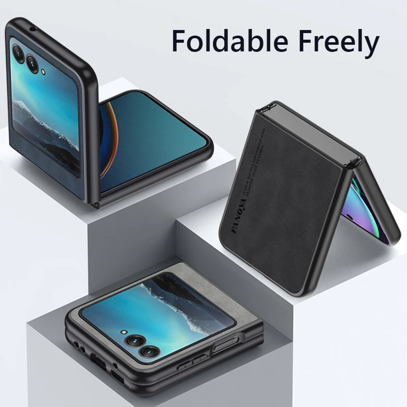 Premium Retro Leather-Style Shockproof Silicone Matte Case