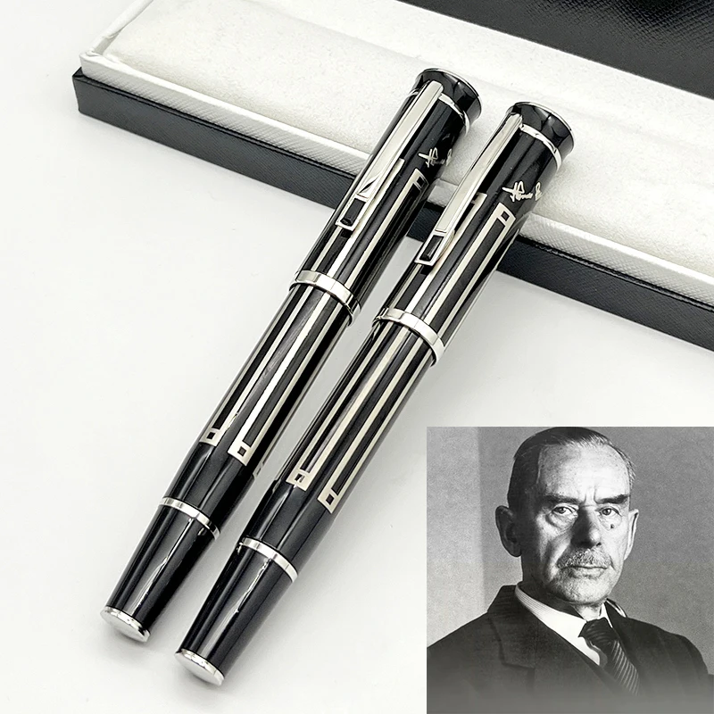 YAMALANG Luxury Great Writer Thomas Mann MB Fountain Rollerball Pen School Office Write Smoothly wie ich zum mann wurde eine gewohnliche kindheit mit kommunisten atheisten und anderen netten menschen