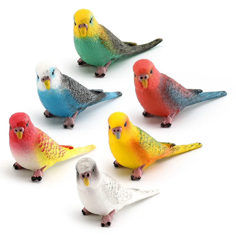 Parrot Toy Simulated Bird Children's Ornament