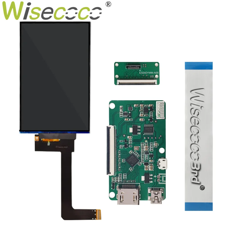 Mono Lcd Monocromático Display para Impressora 3d Mipi Polegada 1620*2560 2k 50pin - Imagem 6