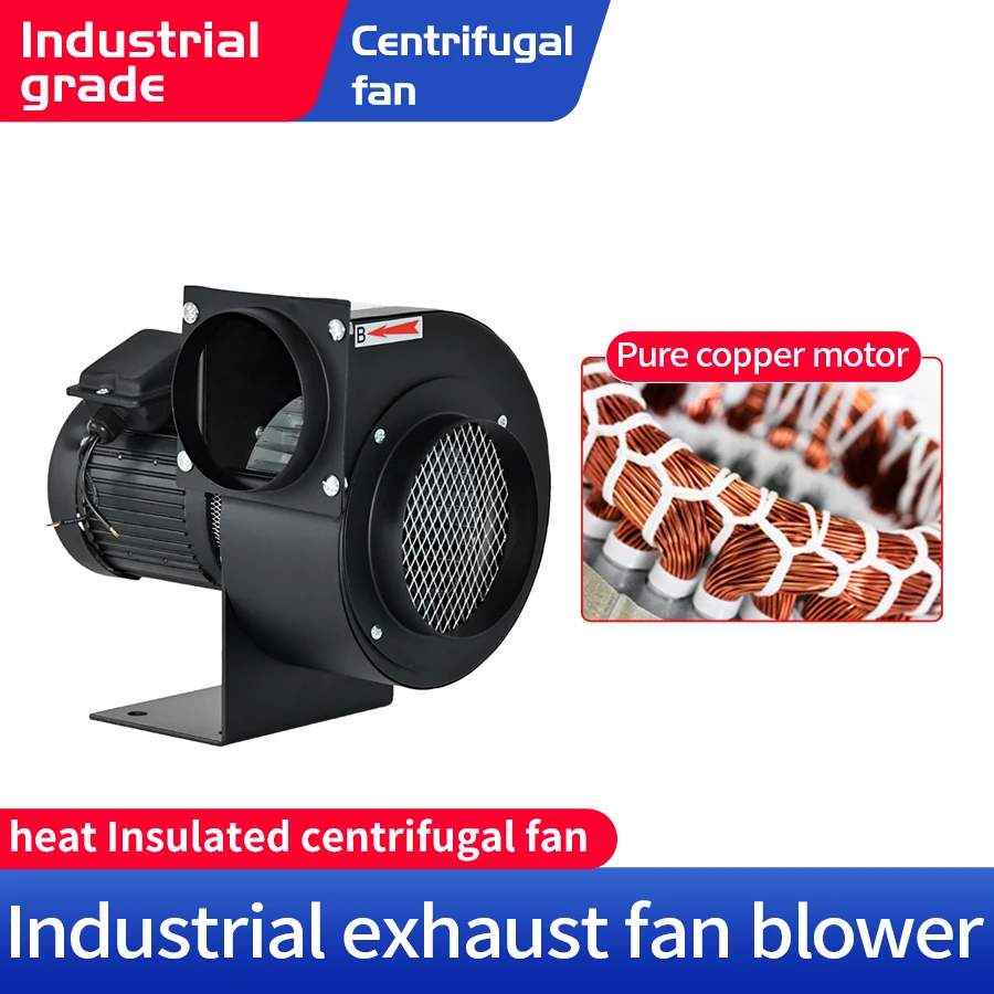 Isolamento Térmico Industrial Exaustão Ventilador Centrífugo Induzido Ventilador Ventilador Ventilador Tubo de Exaustão Fonte do Ventilador Cy140