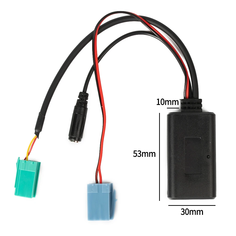 

Car Bluetooth 5.0 Stereo Audio AUX Input Cable MINI Plug For Renault 2005-11 Brand New Auto Parts High Quality And Durable