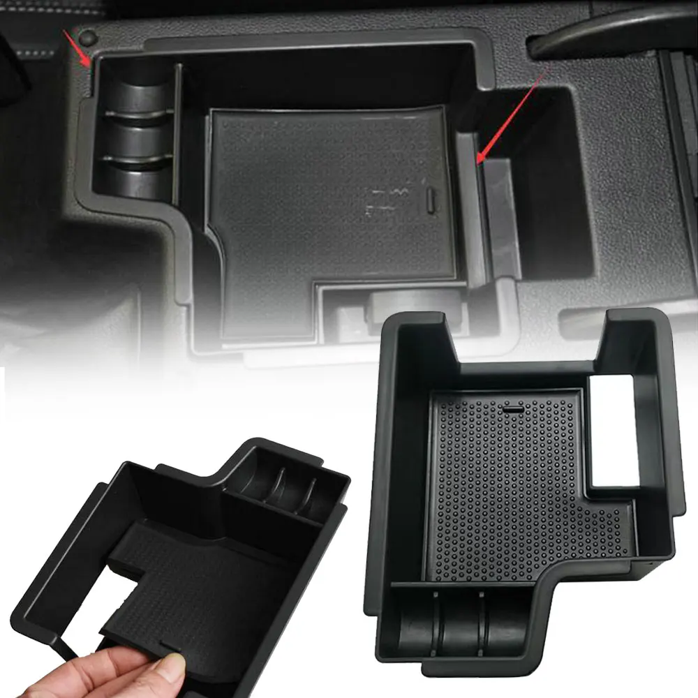 

1 Set Car Armrest Storage Box Car Central Storage Box Car Organizer Auto Interior Accessories for Skoda Octavia A7 2013-2018