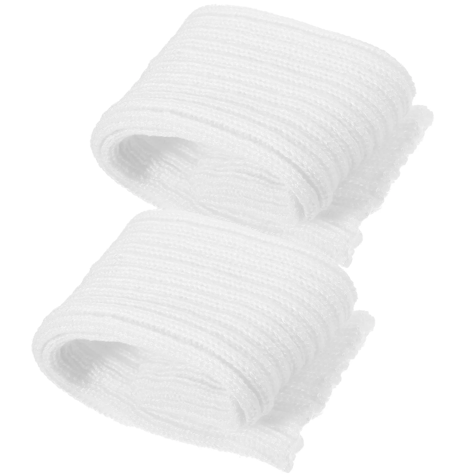 

1 Pair of Winter Gloves Washable Arm Covers Knitting Winter Arm Gloves Portable Arm Warmers