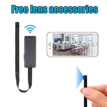Mini telecamera Telecamere di sorveglianza portatili fai-da-te con rilevamento del movimento WiFi Videoregistratore di protezione di sicurezza con vista remota