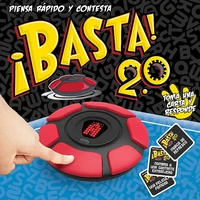 New Upgraded Basta 2.0 Spanish Board Games Fast-Paced Think Words Game Family Table Games Party Gifts Portable Basta En Español 1