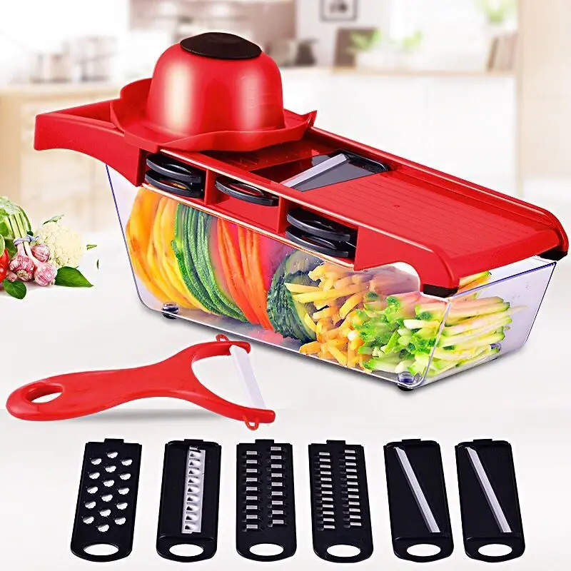 Slicer for Korean carrots, fruits and vegetables - . Gift