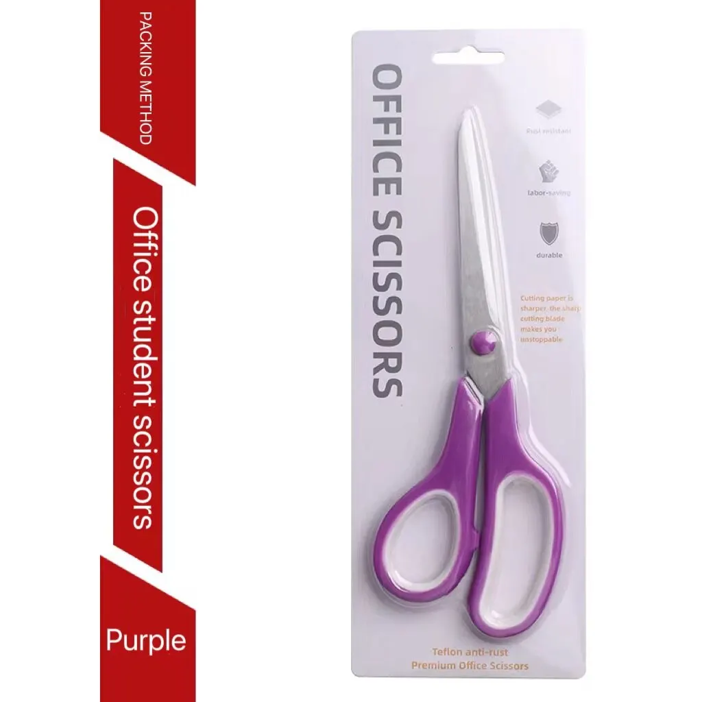 Rust Proof Scissors 1 Pc Office Gift Multifunctional Student Handmade DIY Household soft handle scissors,portable scissors cutter,stationery scissors