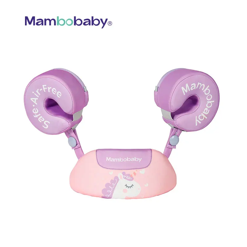 Mambobaby Baby Float Swimming Ring Aid Vest With Arm Wings  Swimming Floats Swim Trainer Non-Inflatable Buoy For Beach Pool 5