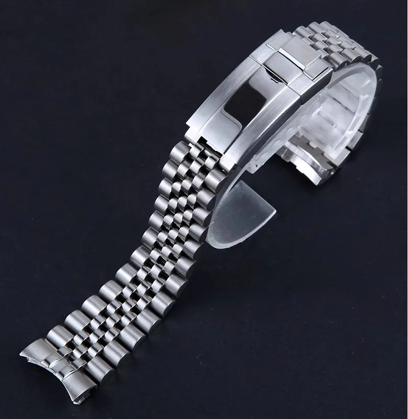 

Watch band For Rolex Sub GMT Yacht Daytona Men Watch Strap Luxury Bracelet Mod Parts Replacement Jubilee Watch Bracelet 20mm