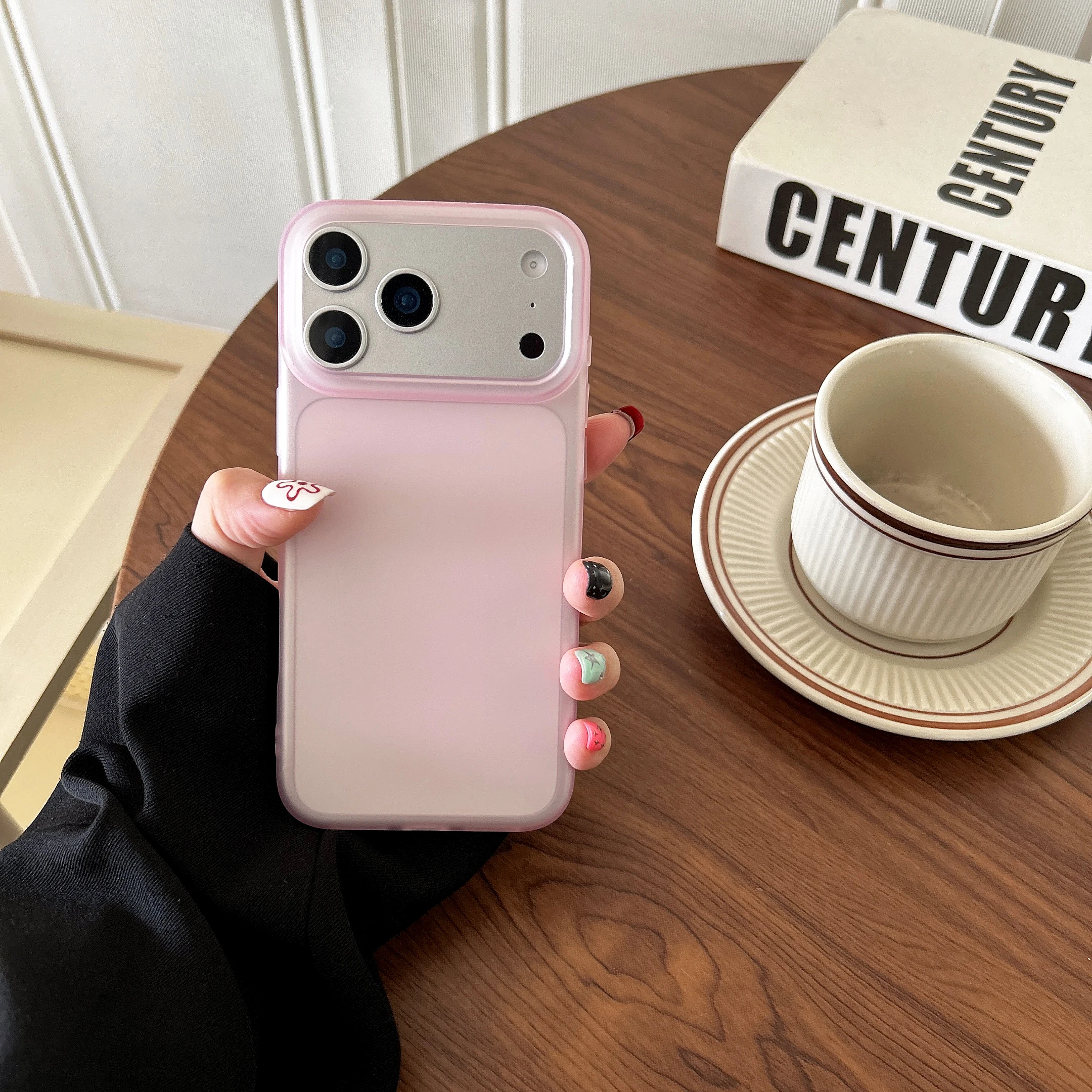 Ultra Thin Matte Transparent Soft Phone Case - Luxury TPU Silicone Protective Cover