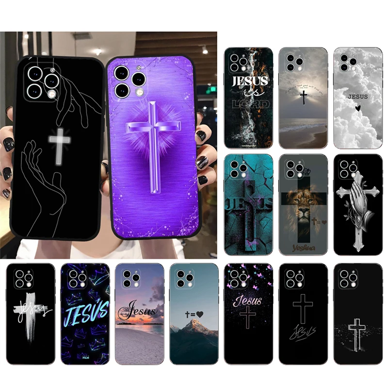 

Jesus Phone Case For iphone 15 14 Pro Max 13 12 11 Pro Max XSMax XR 12 13 mini 14 Plus Shell