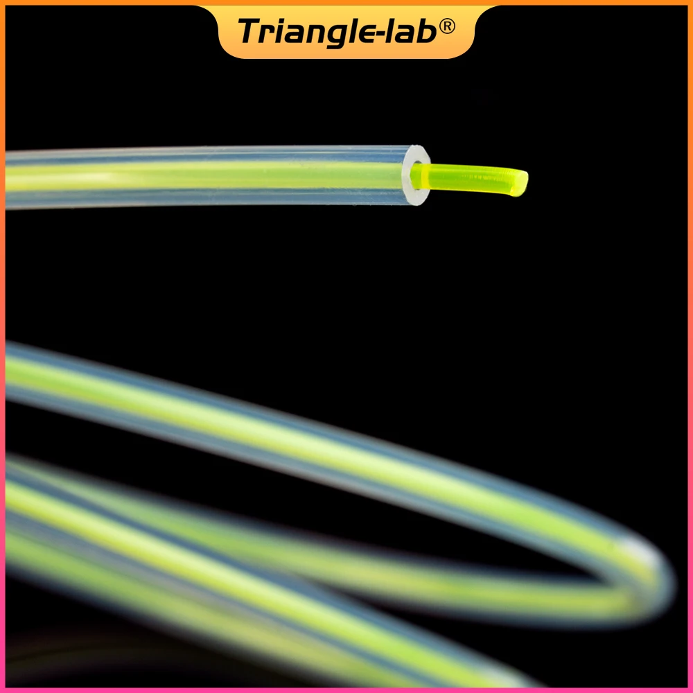 C Trianglelab высокопрозрачная FEP трубка MMU2.0 для ender-3 i3 anet mk8 Bowden экструдер 1,75 мм нить ID2 мм od 4 мм без ПТФЭ (art.: 7ac27f9d2) - 7ac27f9d2