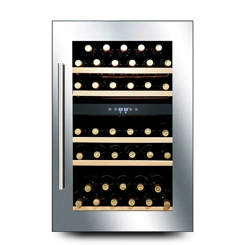 Red Wine Shelf Constant Temperature Wine Collection Cabinet Home Cabinet Dual Temperature All Stainless Steel
