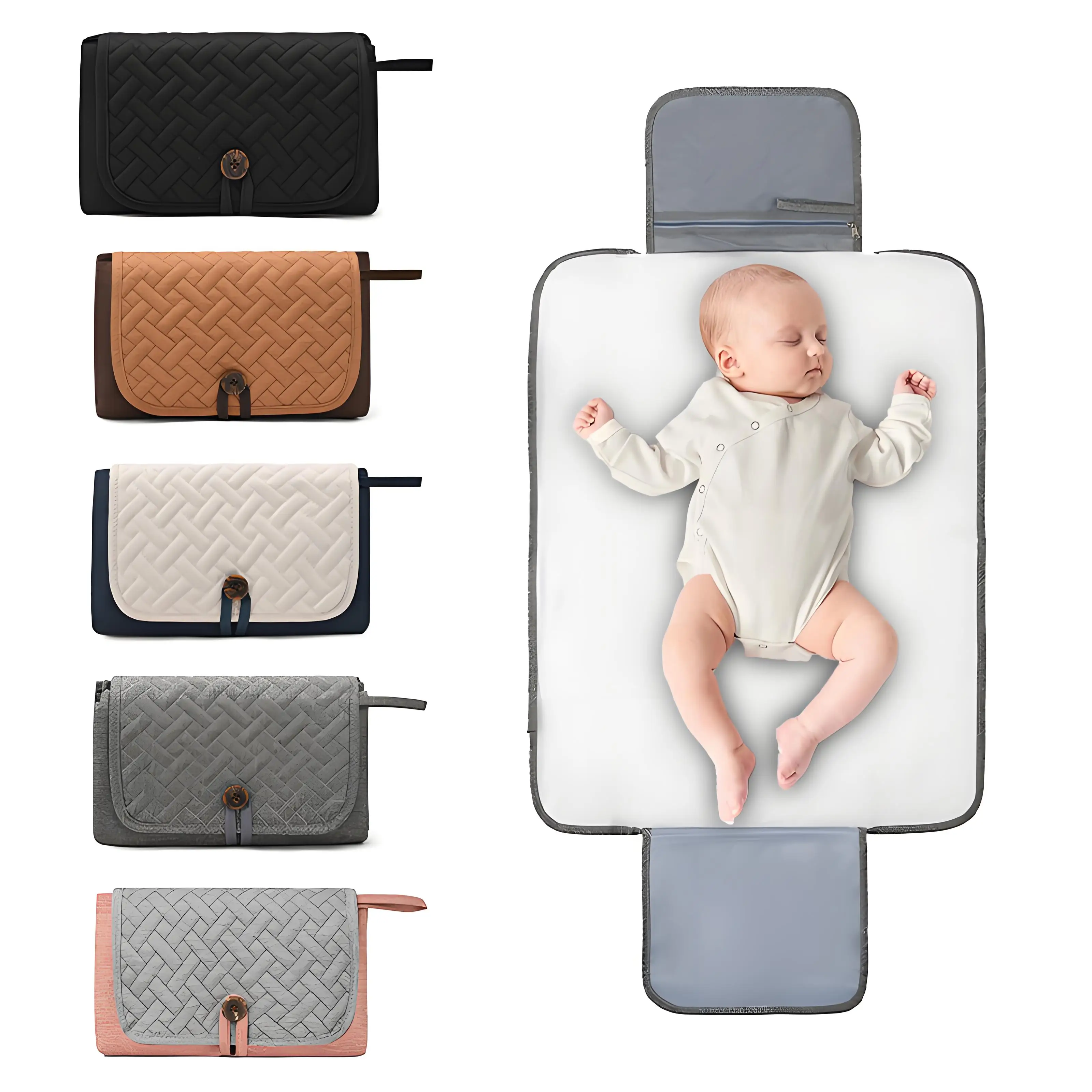 Portable Diaper Pads for Baby Travel Home Use