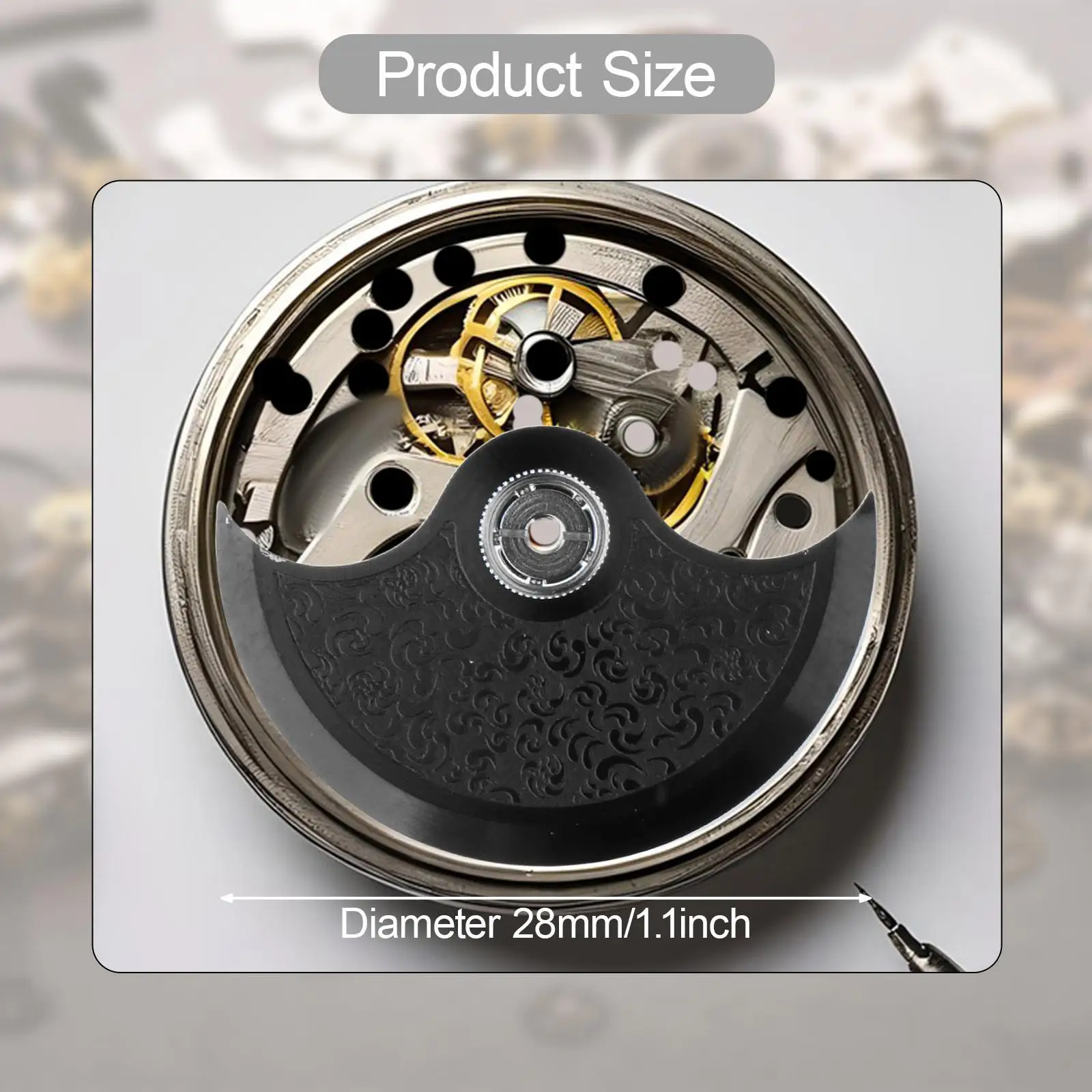 자동 시계 로터, 부품, 고성능, 경량 및 안정성