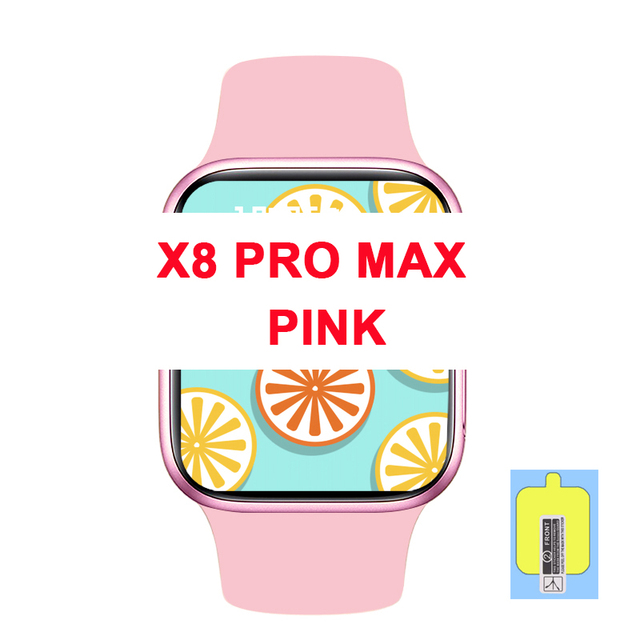 4Pcs 6Pcs Wholesale X8 Pro Max Smart Watch Men Women Fitness Tracker Sports Smartwatch Bluetooth Call Wristwatch