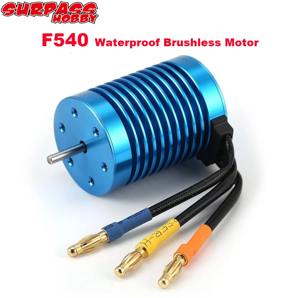 

540 бесщеточный водонепроницаемый двигатель F540 3000KV 3300KV 3930KV 4370KV для 1/10 RC Tamiya Axial Redcat HSP Drift Racing Off-road Car