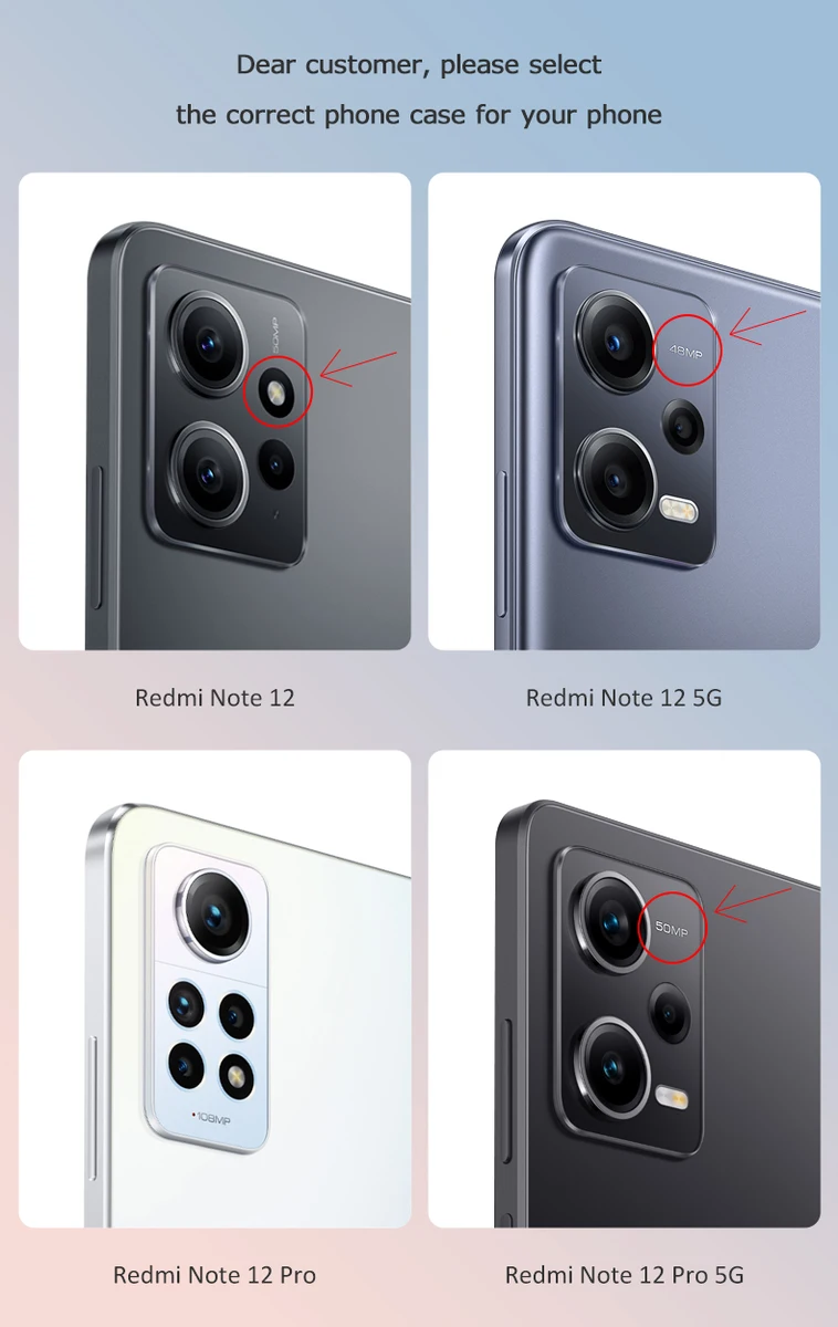 For XIAOMI Redmi Note 12 12S Pro Plus 4G 5G Hard PC Shockproof Cover Luxury Lightweight Ultra Slim Matte Case Covers — view 6