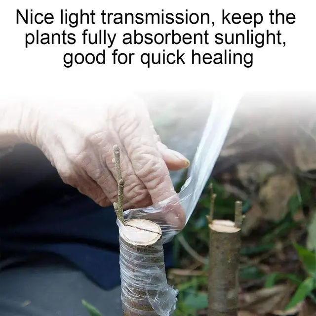 4Db Oltó Szalag Gyümölcsfákhoz Kerti Szerszámok Parafilm Ön Adagoló Növények Javítás Kezdő Szalagok Kertészkedéshez Való Hozzáigazítás - Image 5
