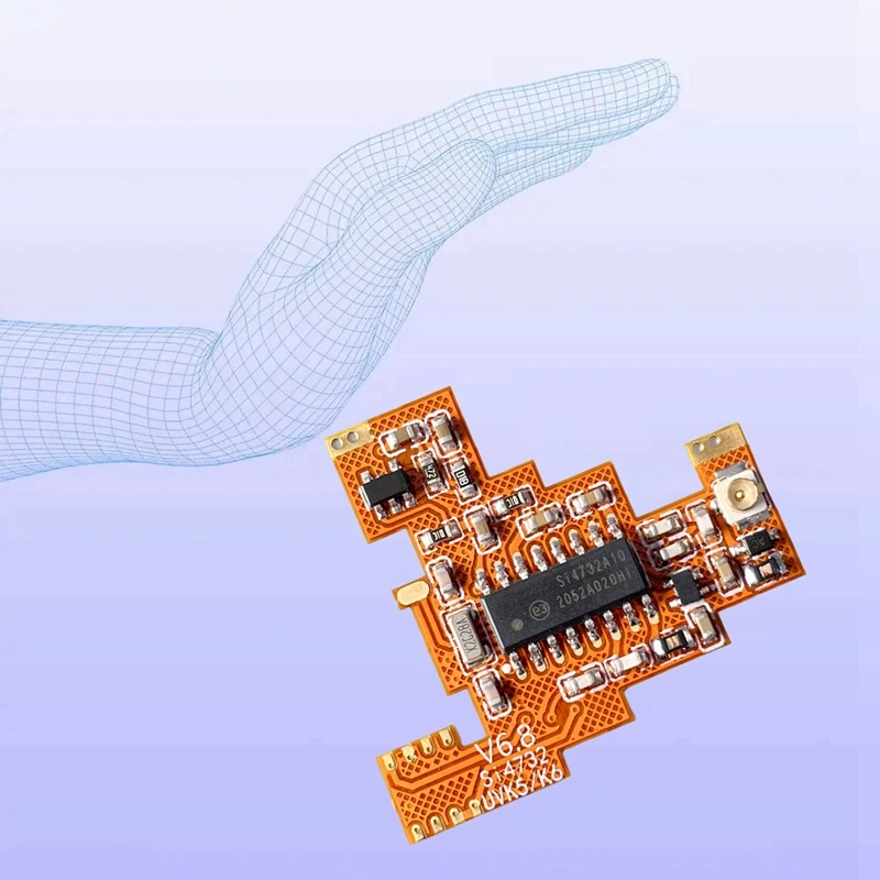SI4732 V6.8 FPC Module 2X BL24CM2A 512KB Chip For Quansheng UVK5 K6 Shortwave Full Band/Single Sideband Reception