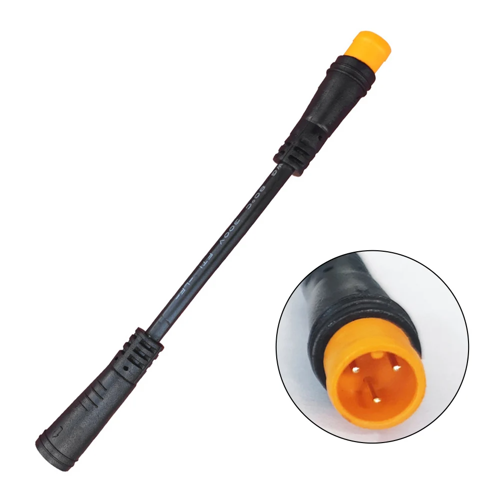 Rallonge étanche Pour Vélo électrique, Connecteur 3 Broches, Compatible Capteurs Et Accélérateur, IP66, -40°C à 85°C - 9