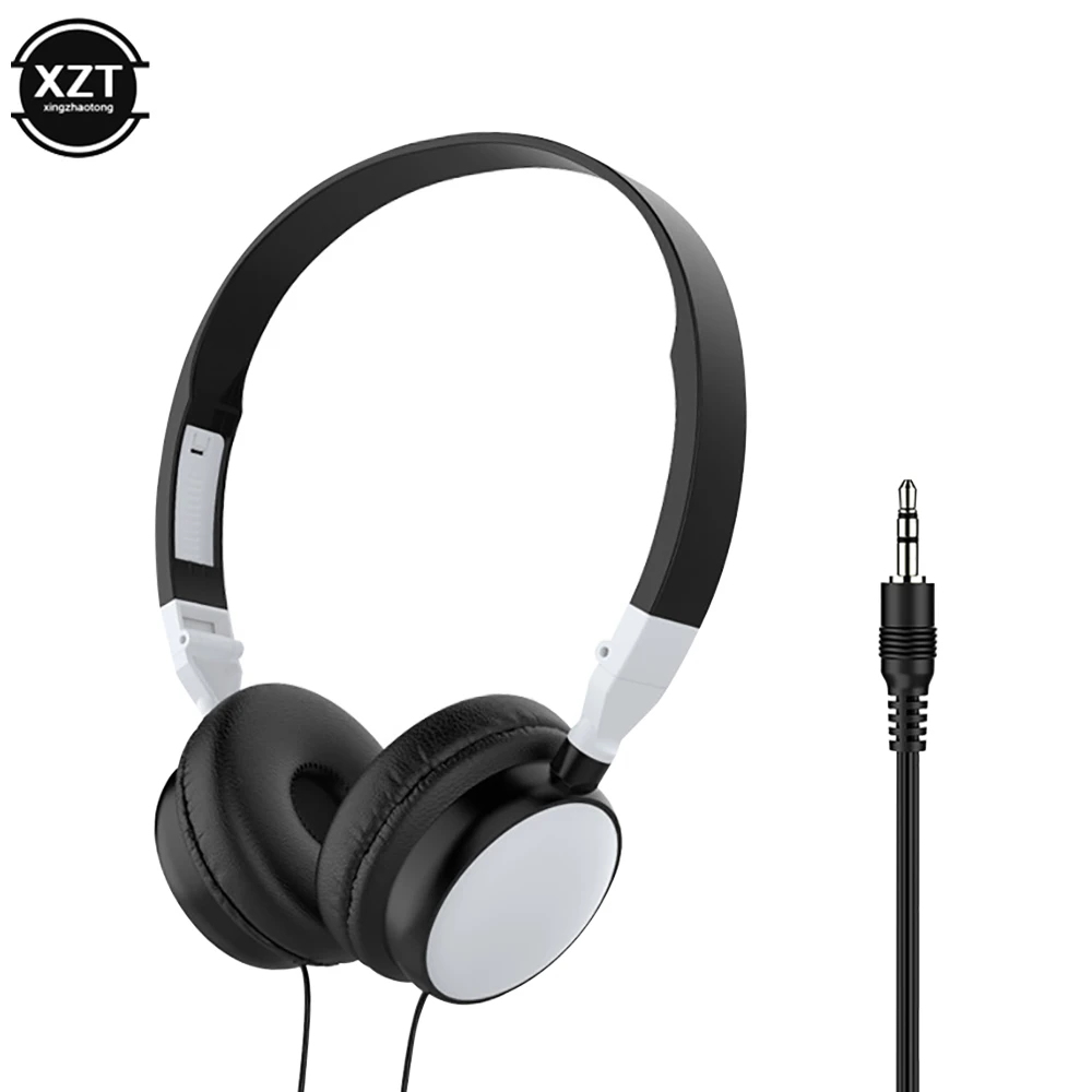New Fashion Wired Foldable 3.5mm HiFi Audio Bass Headset Music Sports Gaming Professional Headphones For Phone/Tablet_voghion.com
