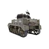 COOLBANK RC Tank 1/16 Scale 2.4ghz U.S. M5A1 Stuart Light Tank Model, Remote Control Tanks with Sound and Light  for Boys Adults 3
