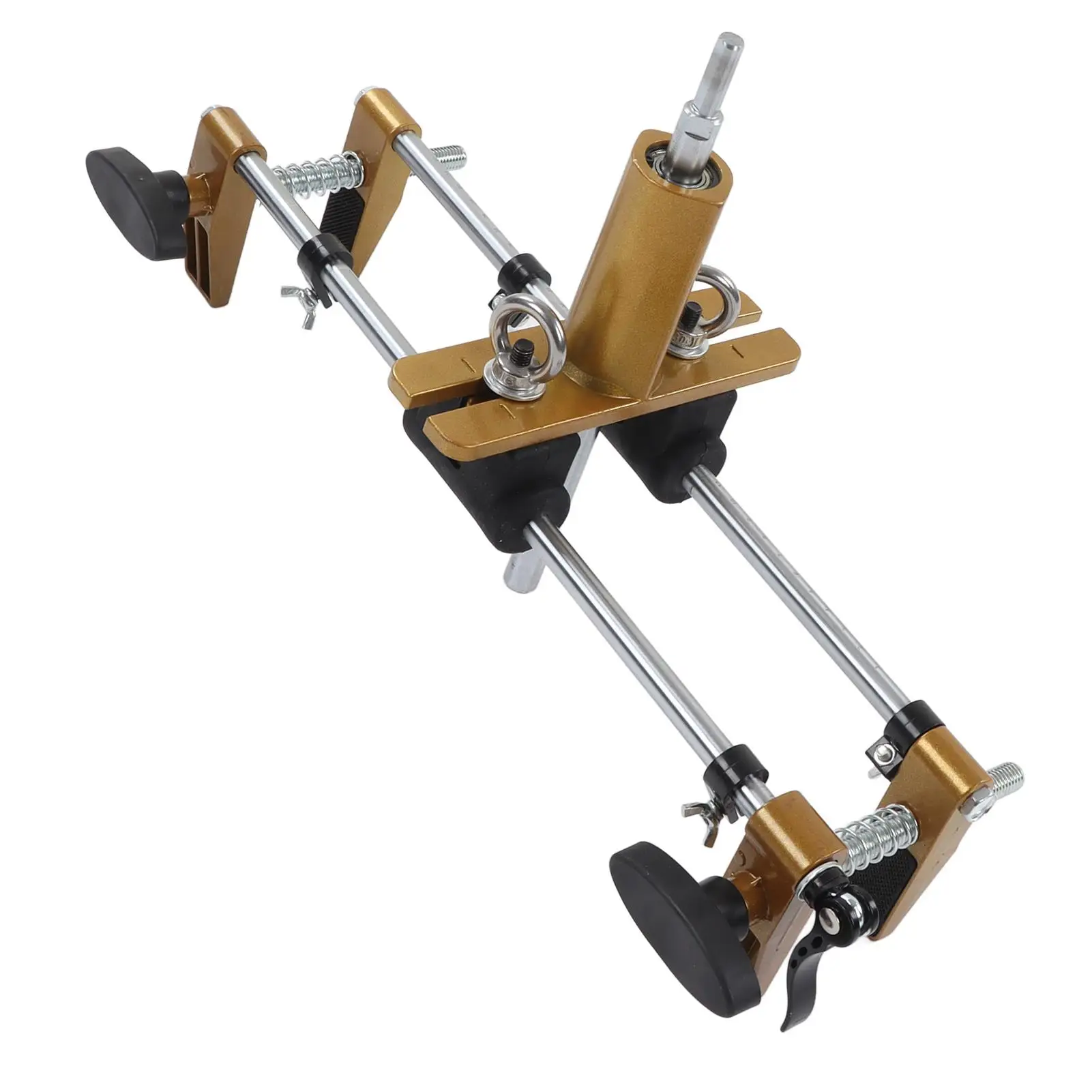 Wooden Door Lock Hole Opener Kit Double Slide Lock Mortiser Slotter Jig Key Hole Drilling Guide Woodworking Tools