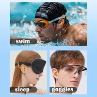 Silicone Corded Ear Plug Protector Reusable Anti Lost Hearing Protection Noise Reduction Safe Swimming Work Earplugs With Rope 2