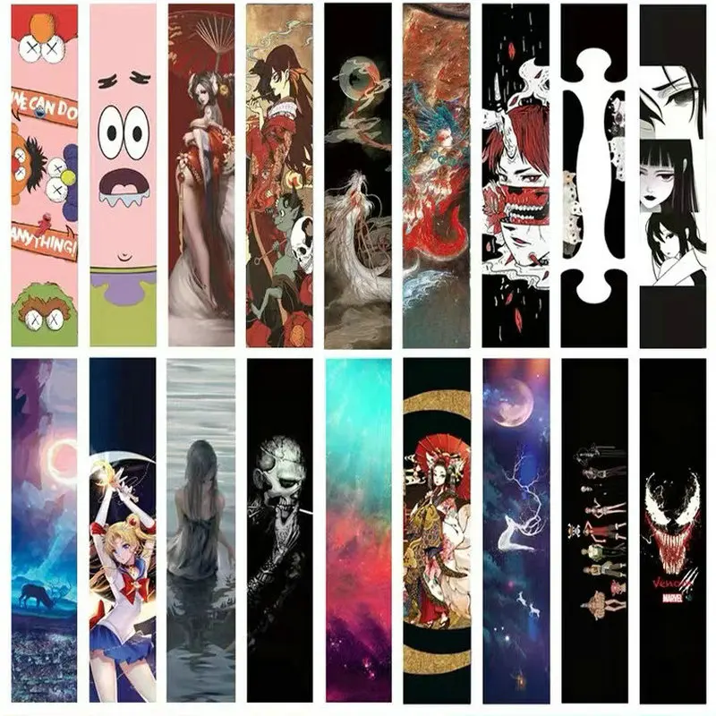 122*26cm Longboard Sandpaper Surfboard Dance Board Griptape 48*10inch Long Board Electric