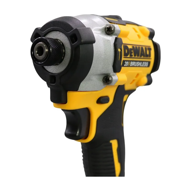 DEWALT 브러시리스 모터 무선 충전식 스크루 드라이버, 임팩트 드릴, 리튬 전동 공구, DCF860, 20V, 282Nm